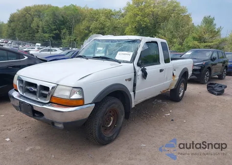 2000 Ford Ranger Xlt from USA, damaged, VIN 1FTZR15X3YPC05968